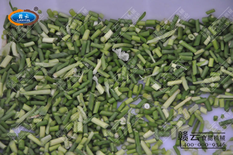 切蒜芯的效果
